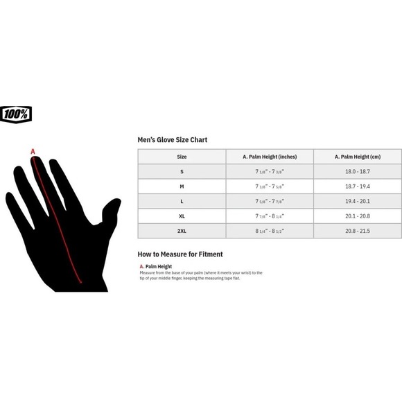 Brand‎ New With Tags 100% Men's iTrack Gloves, Black Small 10015-019-10 Biker - Picture 8 of 16